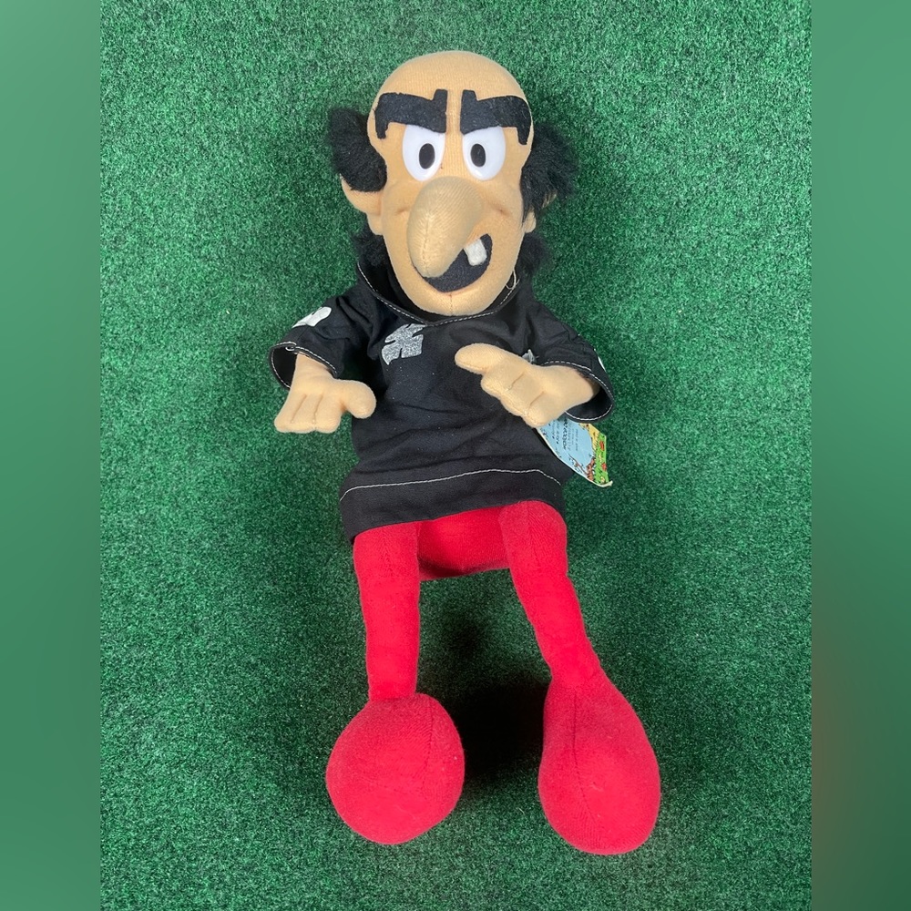 Vintage 1982 Gargamel plush doll